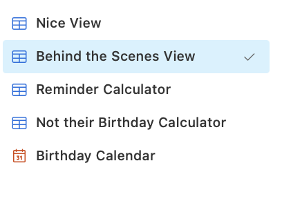 Birthday Reminders Automation