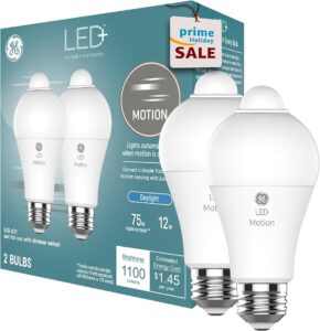 GE Motion Sensor Lightbulb