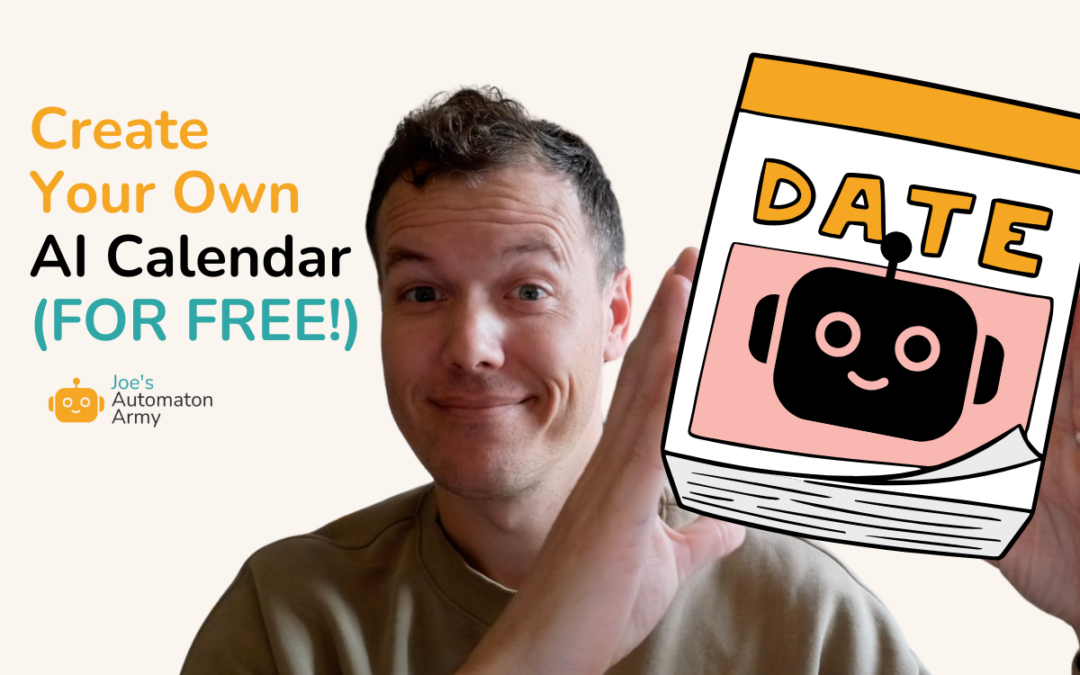 How to Create Your Own AI Calendar Assistant (for Free)