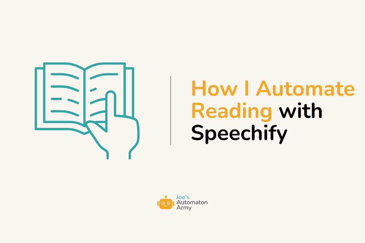 Automate Reading with Speechify